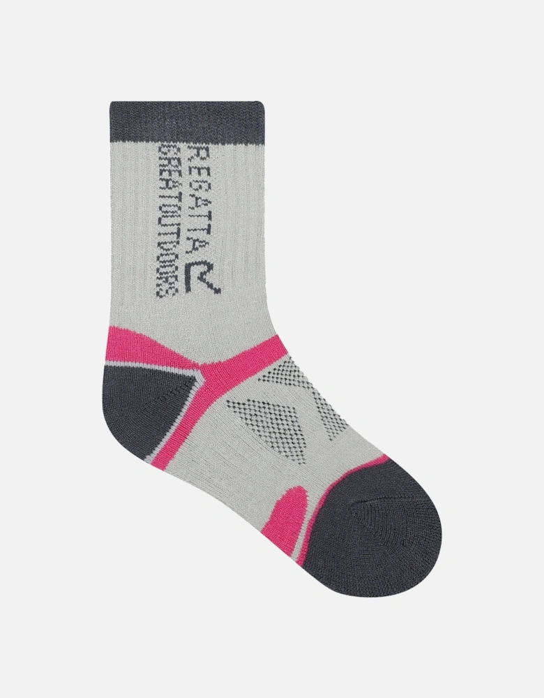 Childrens/Kids Blister Protect II Crew Socks