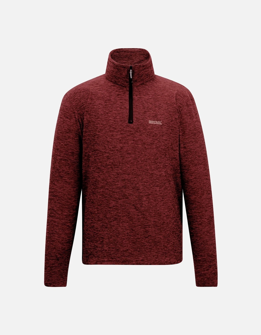 Mens Thompson Marl Half Zip Fleece Jacket, 6 of 5
