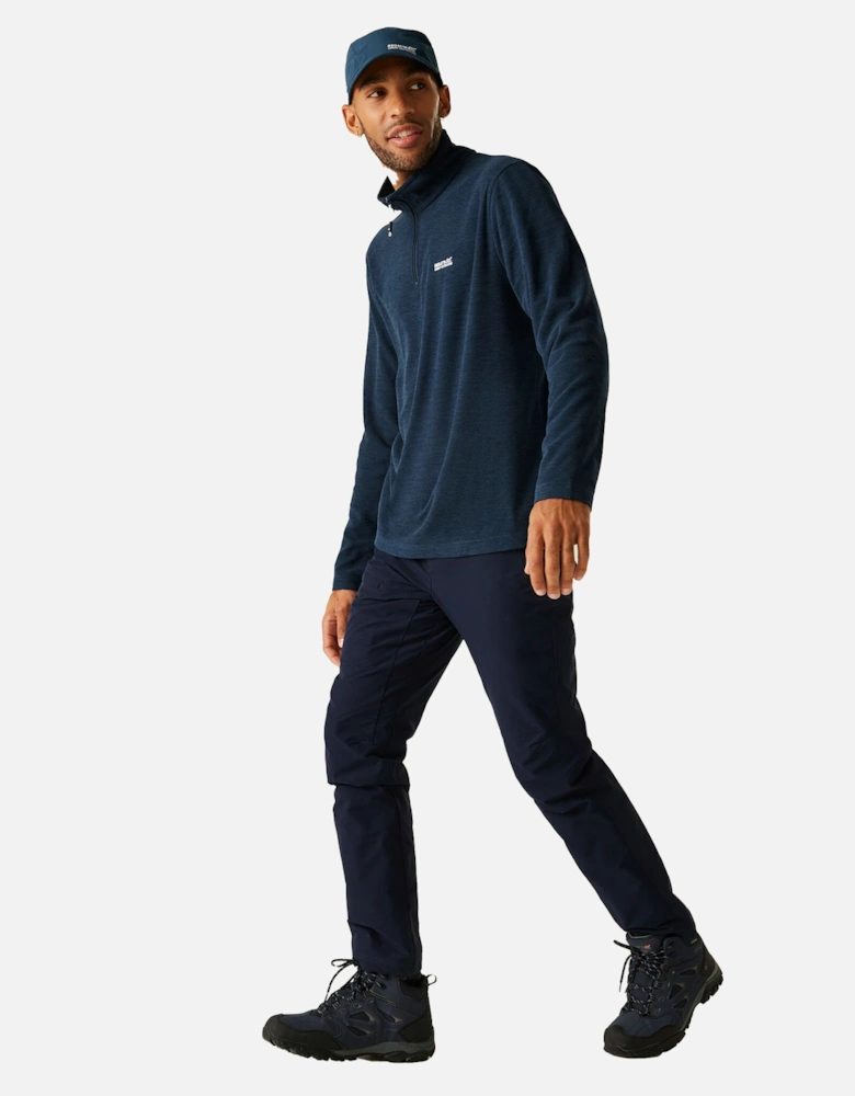 Mens Thompson Marl Half Zip Fleece Jacket