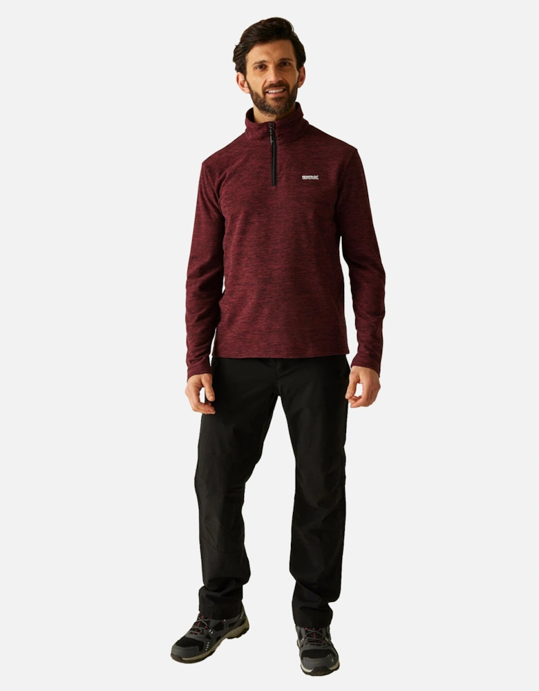 Mens Thompson Marl Half Zip Fleece Jacket