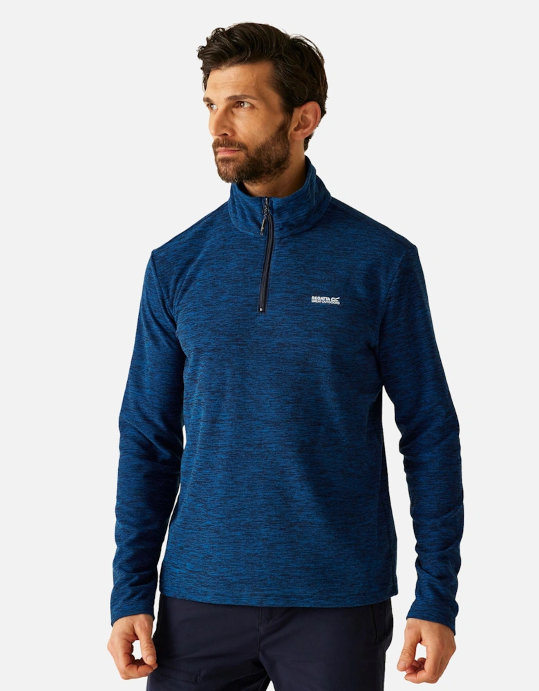 Mens Thompson Marl Half Zip Fleece Jacket