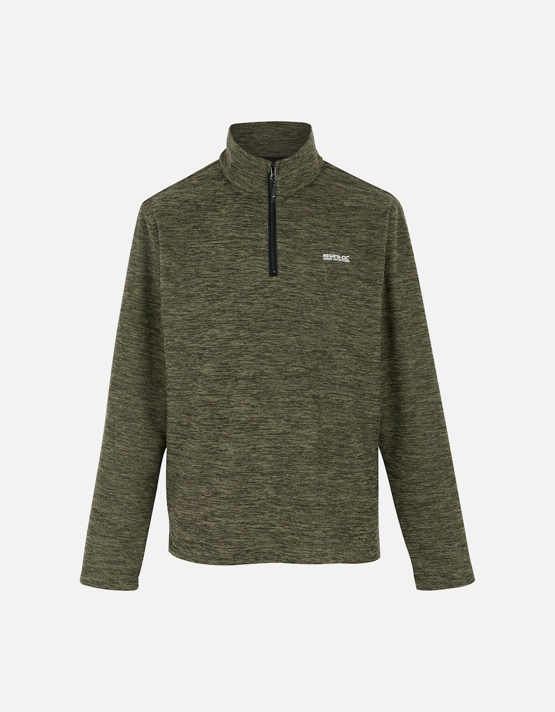 Mens Thompson Marl Half Zip Fleece Jacket, 6 of 5