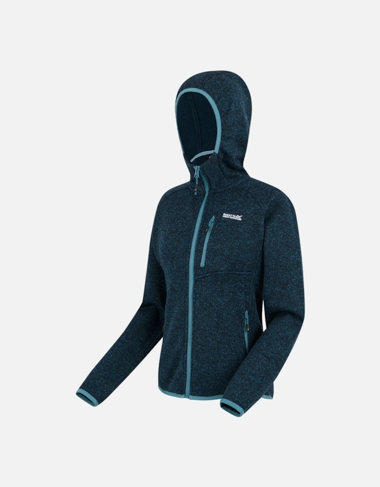 Womens/Ladies Newhill Hooded Fleece Jacket