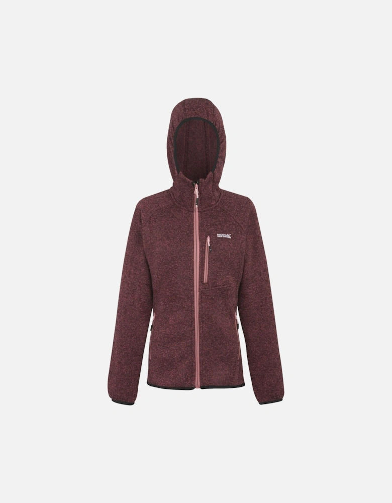 Womens/Ladies Newhill Hooded Fleece Jacket