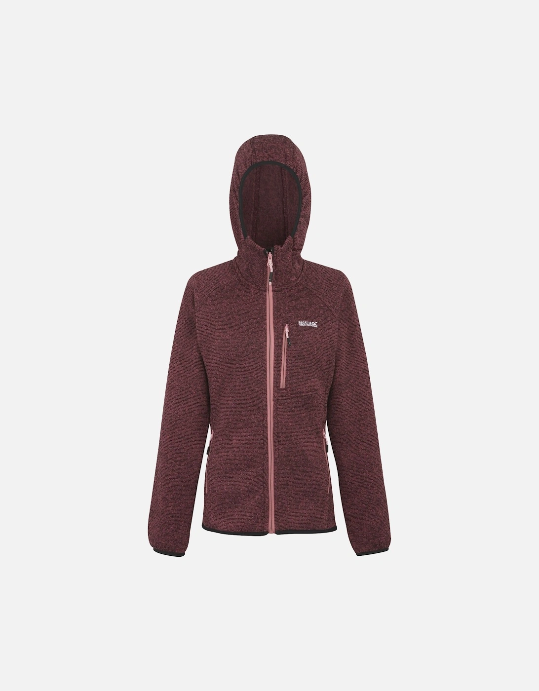 Womens/Ladies Newhill Hooded Fleece Jacket, 6 of 5