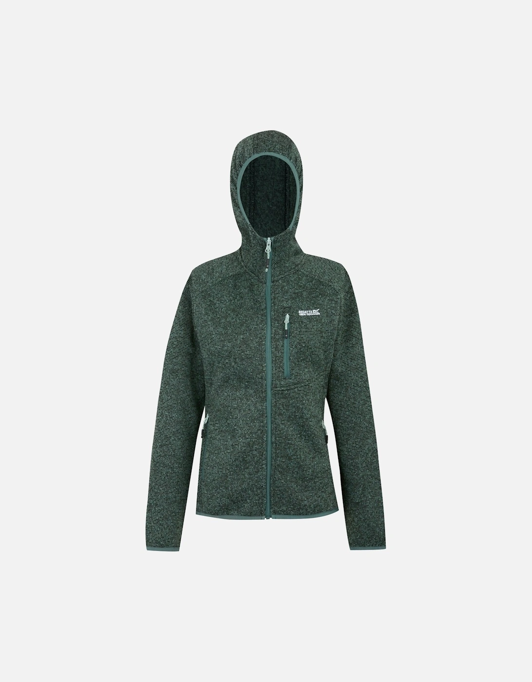 Womens/Ladies Newhill Hooded Fleece Jacket, 6 of 5