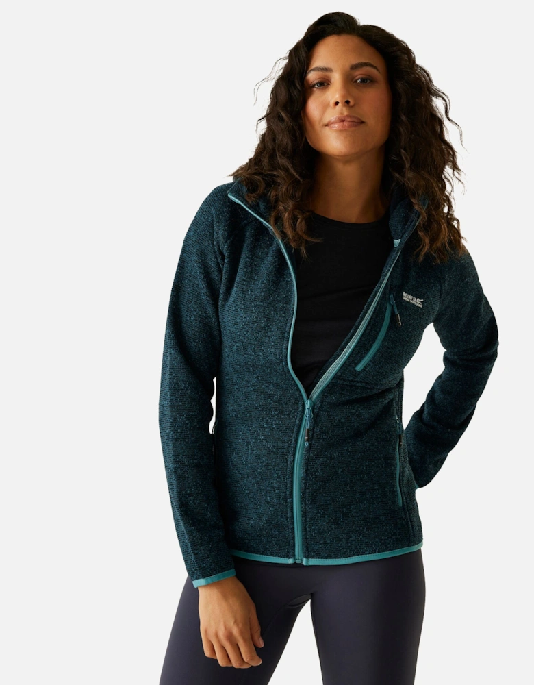 Womens/Ladies Newhill Hooded Fleece Jacket