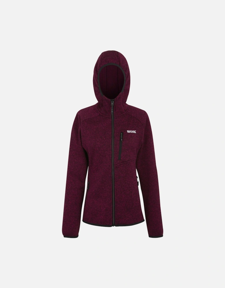 Womens/Ladies Newhill Hooded Fleece Jacket