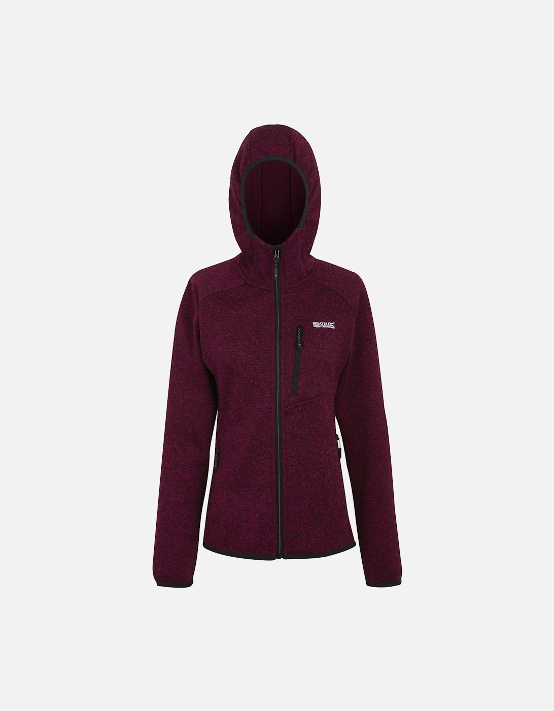 Womens/Ladies Newhill Hooded Fleece Jacket, 6 of 5
