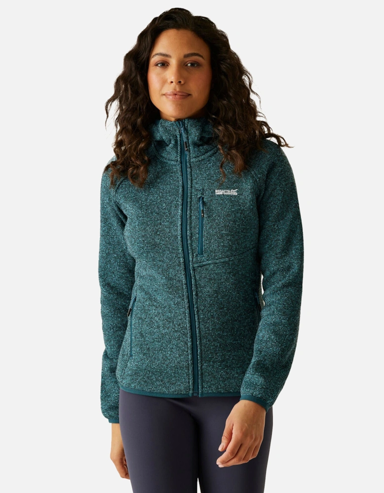 Womens/Ladies Newhill Hooded Fleece Jacket