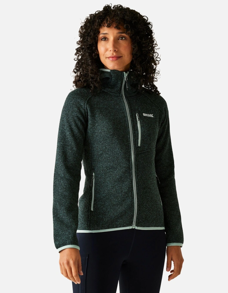 Womens/Ladies Newhill Hooded Fleece Jacket