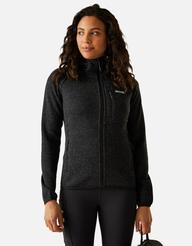 Womens/Ladies Newhill Hooded Fleece Jacket