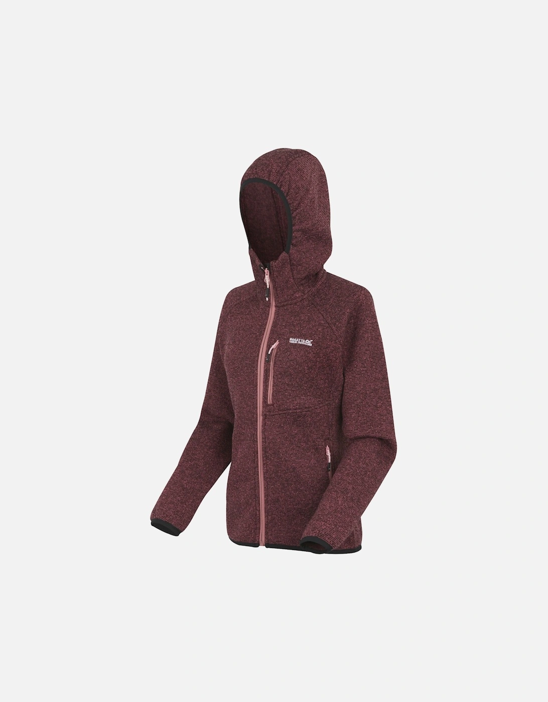 Womens/Ladies Newhill Hooded Fleece Jacket
