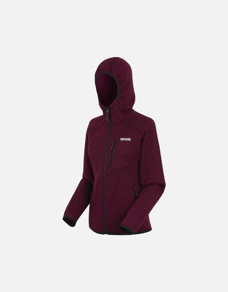 Womens/Ladies Newhill Hooded Fleece Jacket