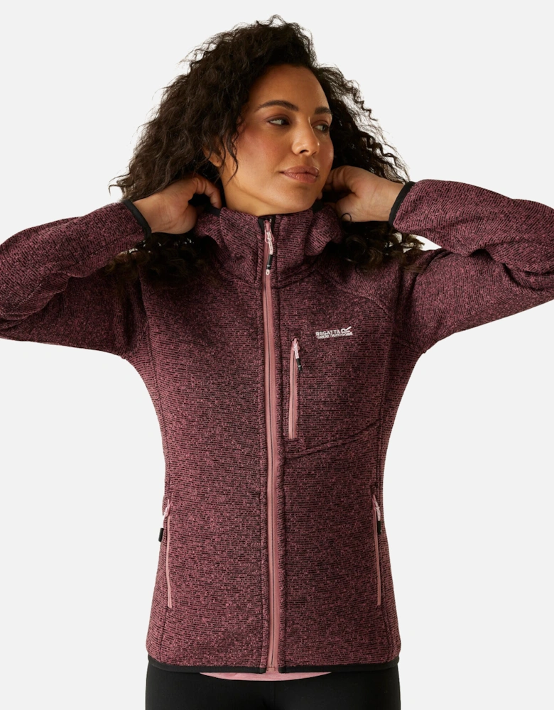 Womens/Ladies Newhill Hooded Fleece Jacket