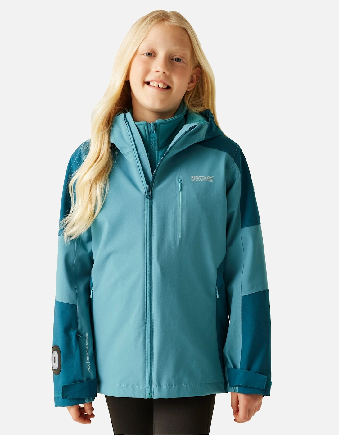 Girls Trekktain 3 in 1 Jacket, 6 of 5
