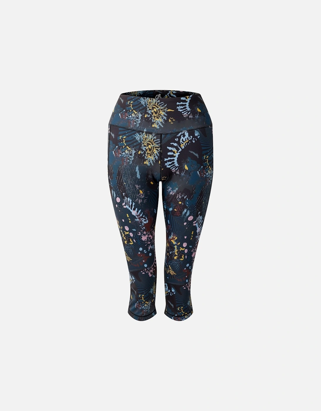 Womens/Ladies Energetic Print 3/4 Leggings, 6 of 5