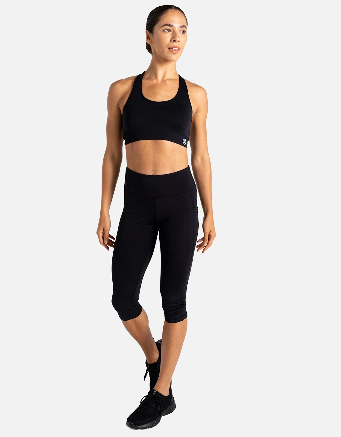 Womens/Ladies Influential II Plain 3/4 Leggings