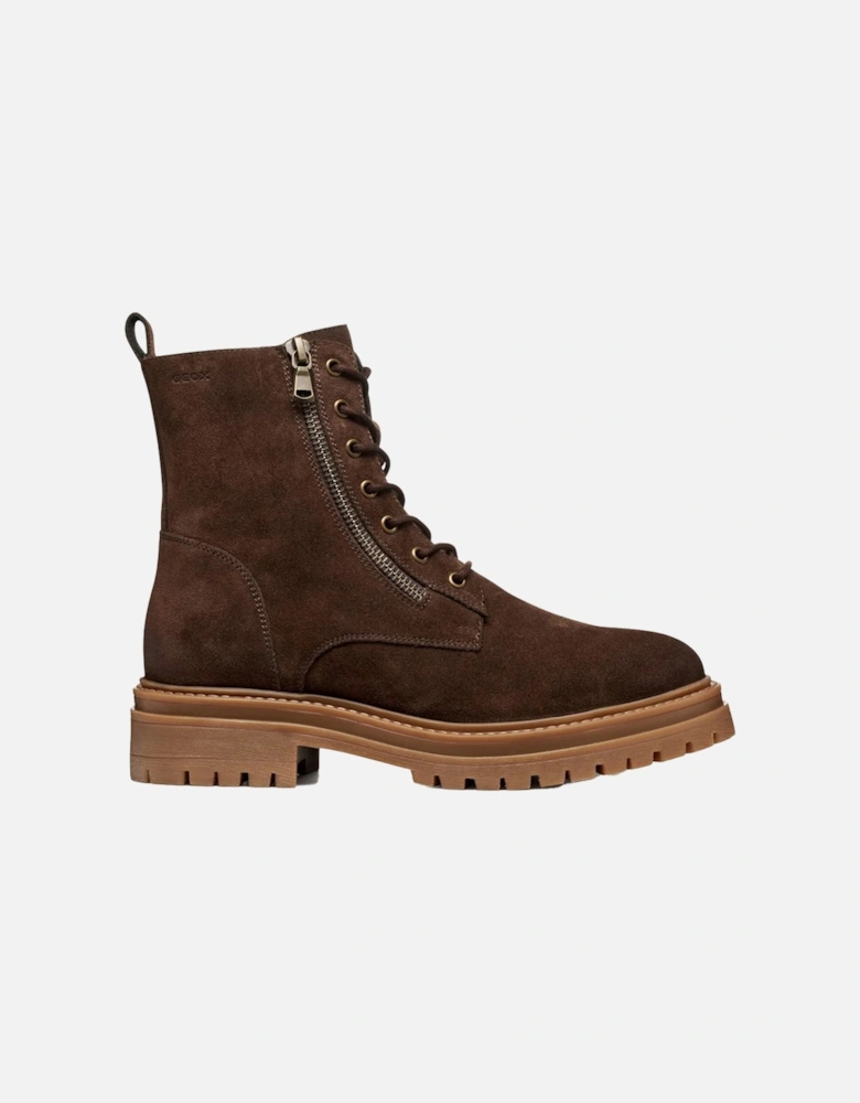 Womens/Ladies D Iridea F Ankle Boots