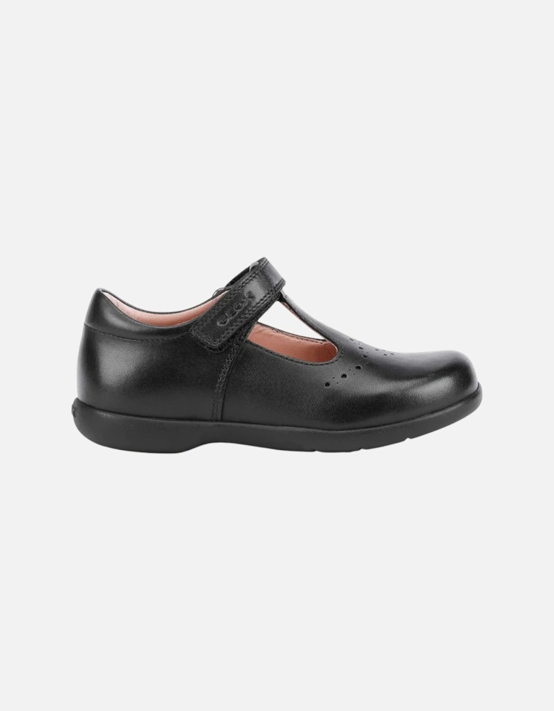 Girls Naimara Leather Ballerina Flats