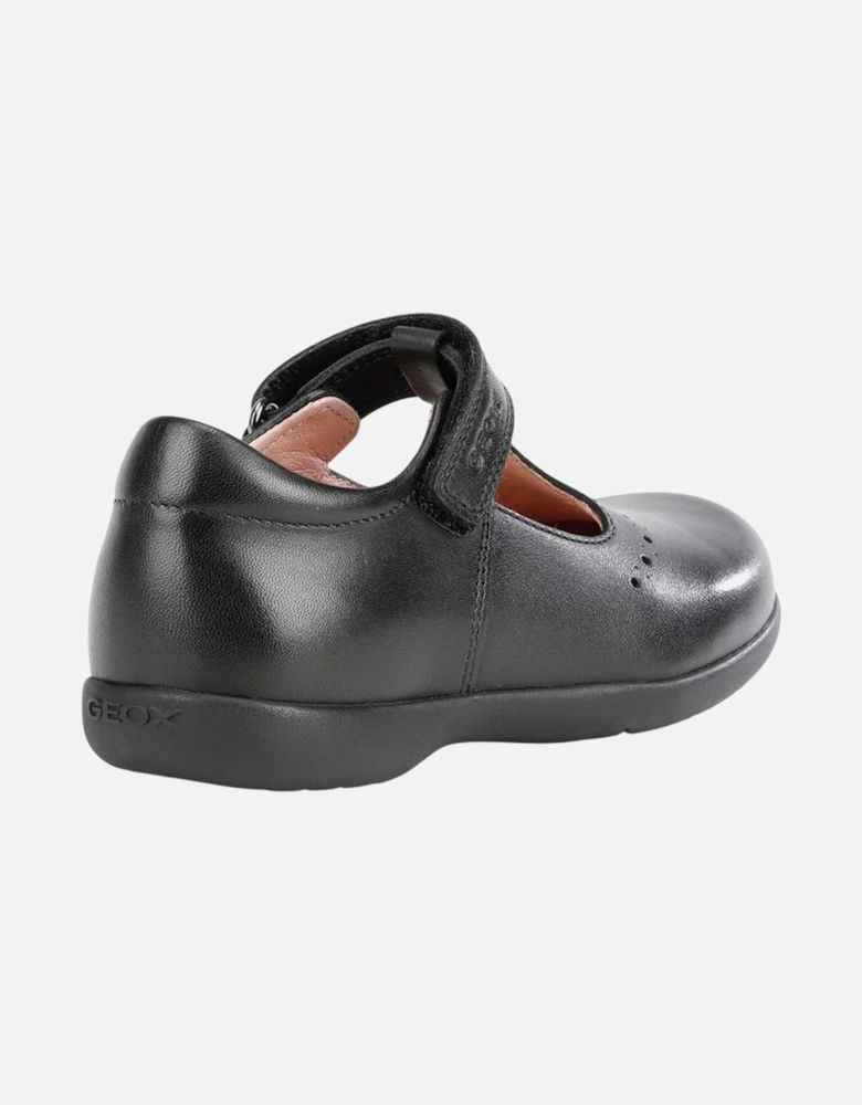 Girls Naimara Leather Ballerina Flats