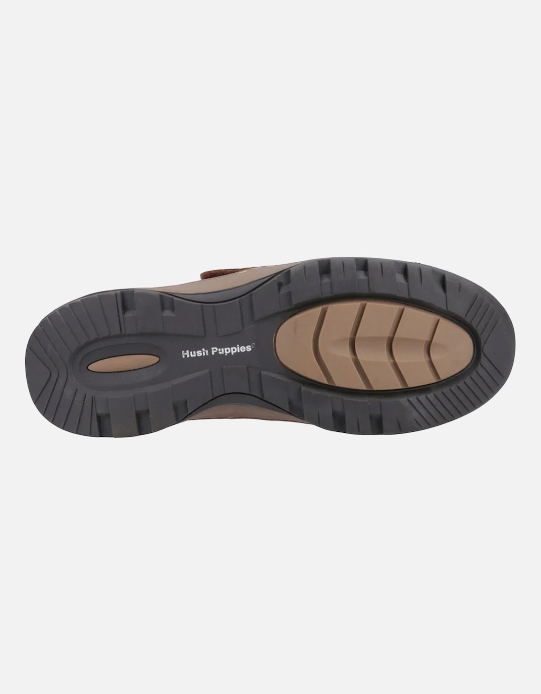 Mens Casper Leather Touch Fastening Casual Shoes
