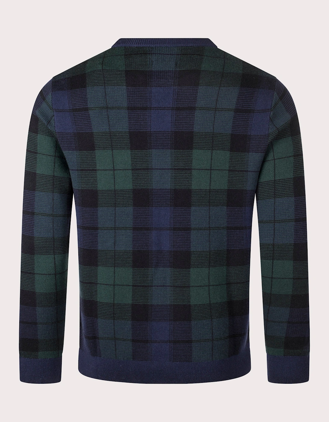 Plaid Wool Sweatshirt