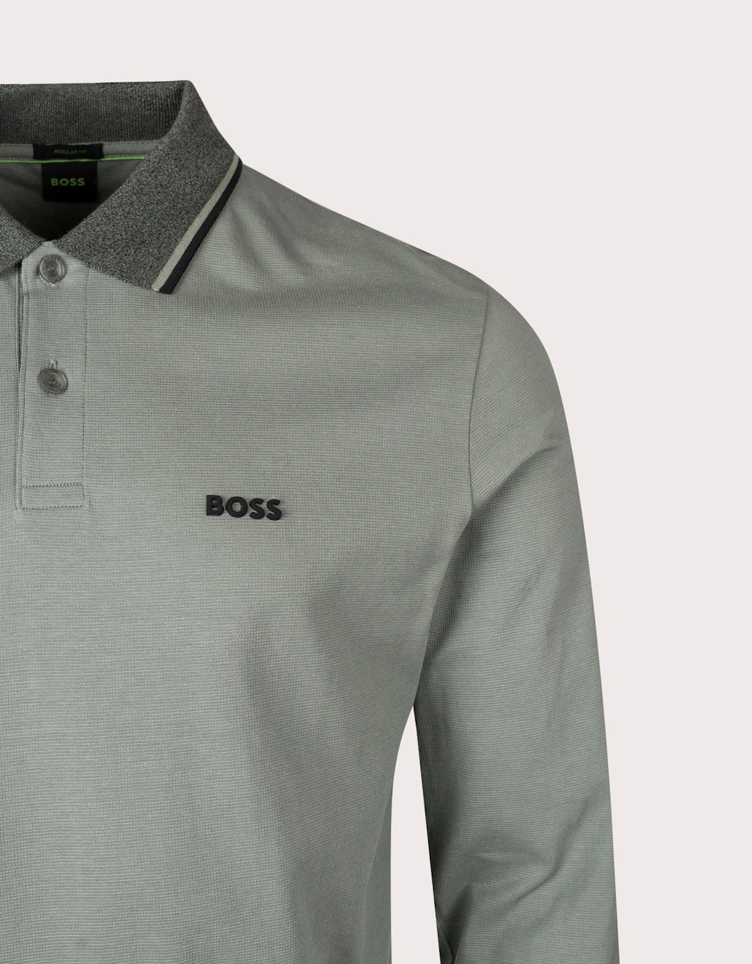 Long Sleeve League Plisy Polo Shirt