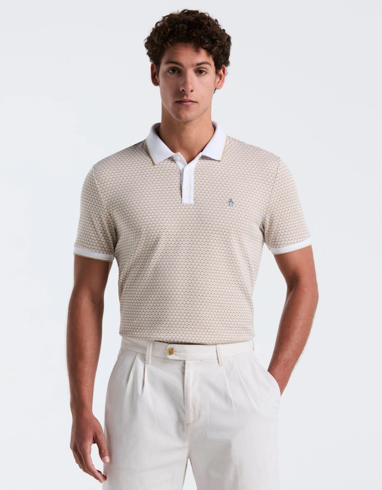 Mini Jacquard Polo Shirt