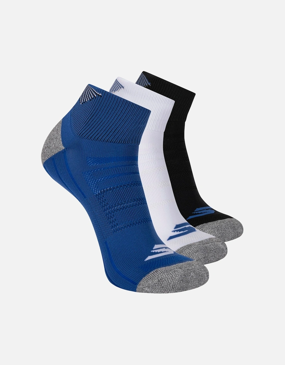 3 Pack of Quarter Crew Socks, 7 of 6