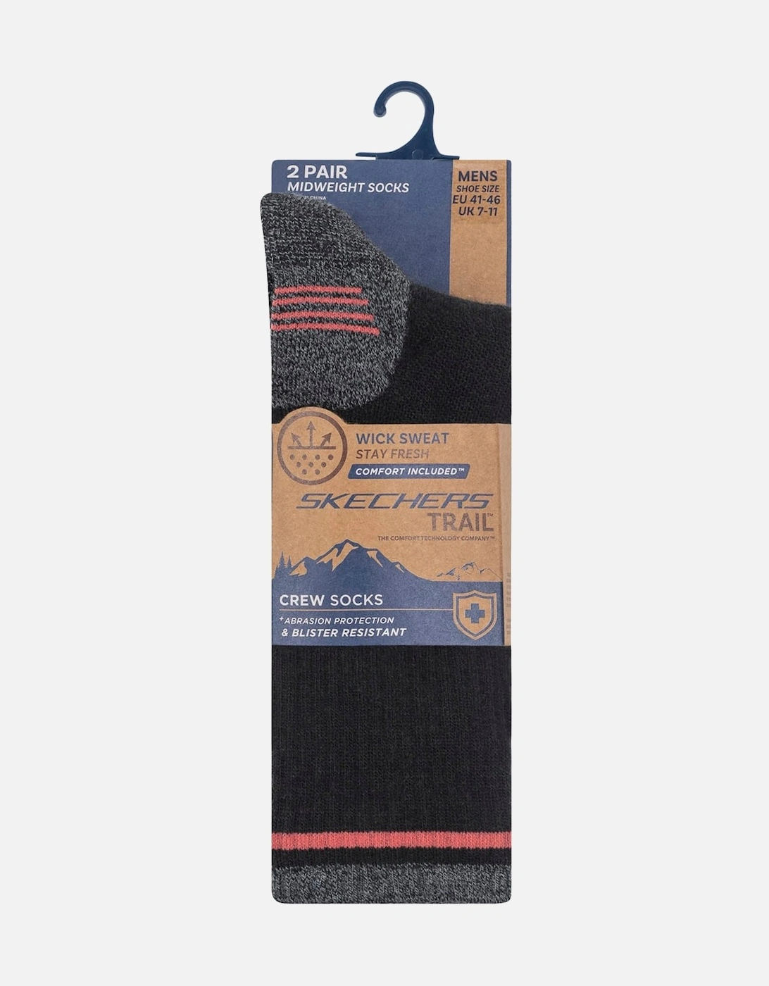 2 Pack of Trail Crew Socks