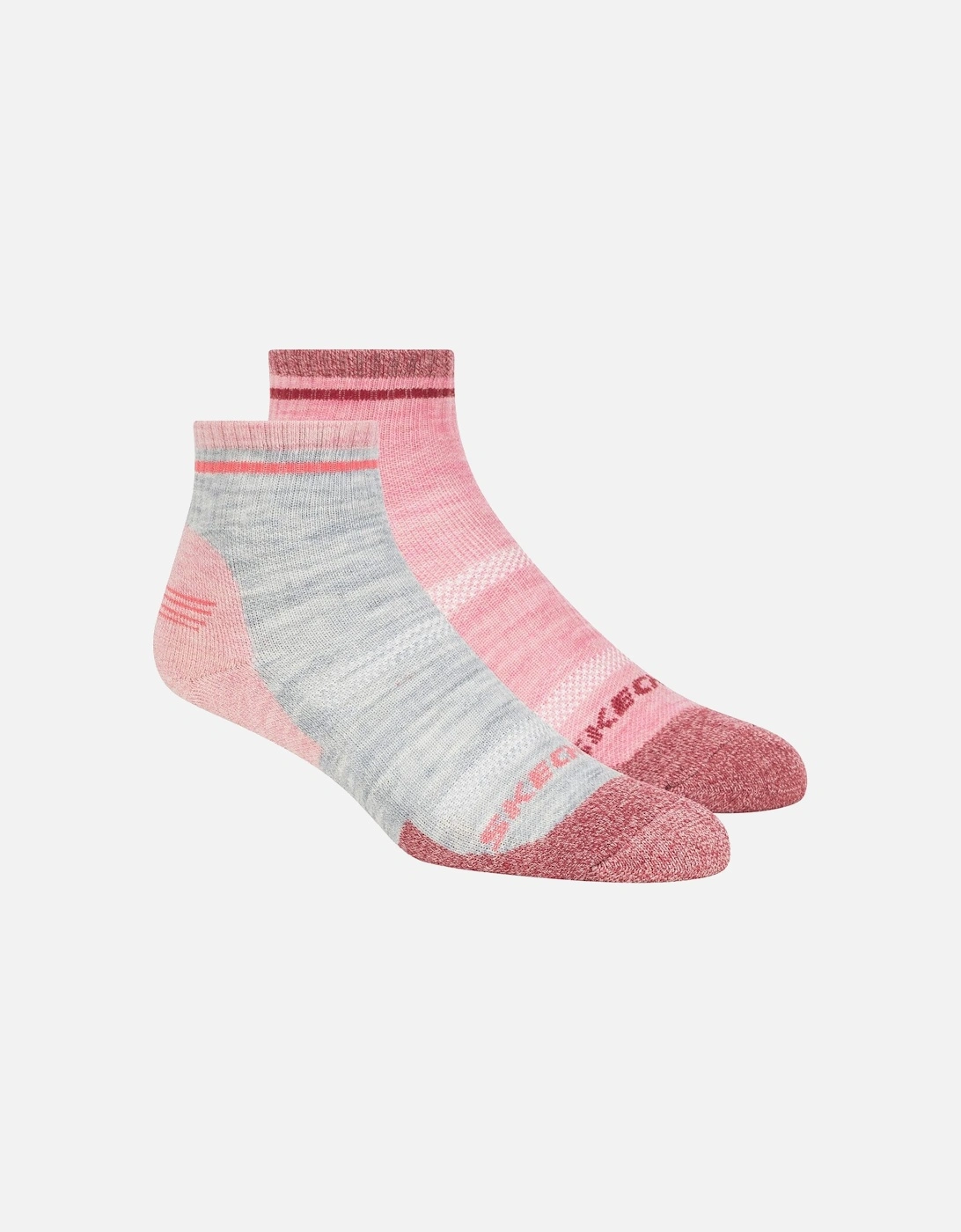 2 Pack of Trail Quarter Crew Socks, 3 of 2