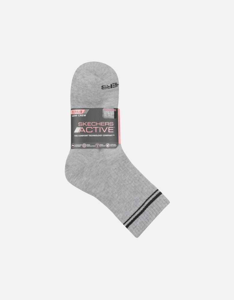 3 Pack of Low Crew Socks