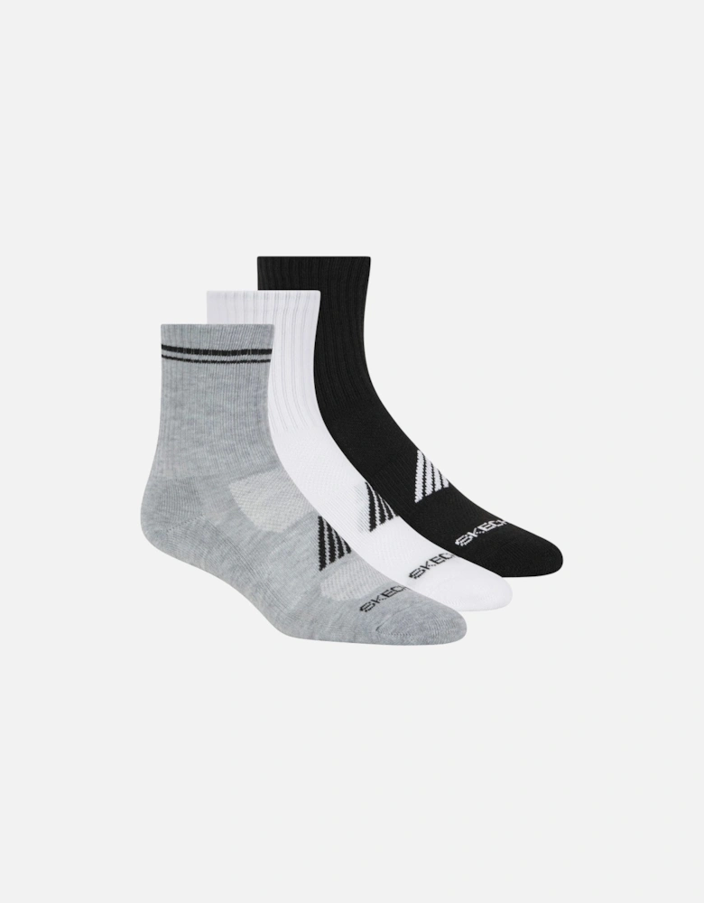 3 Pack of Low Crew Socks