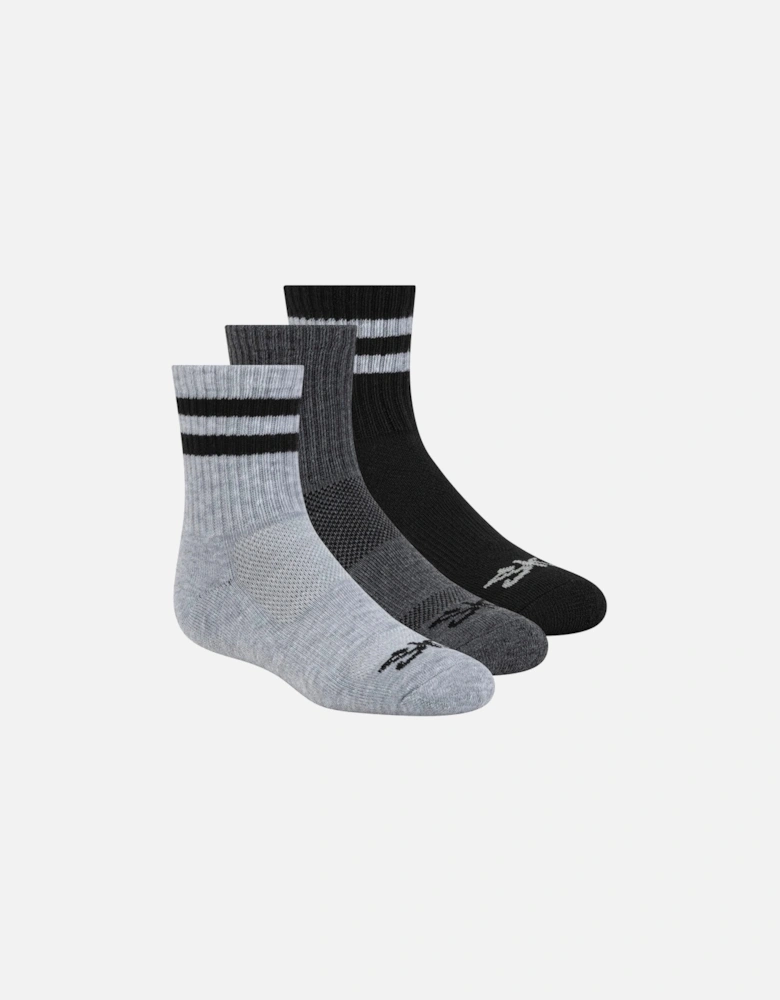 Juniors 3 Pack of Crew Socks
