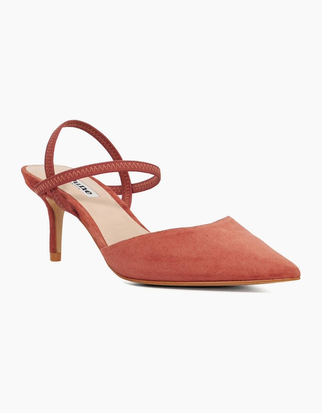 Dune London Women's Pink Classical Court Shoes - Size: 7