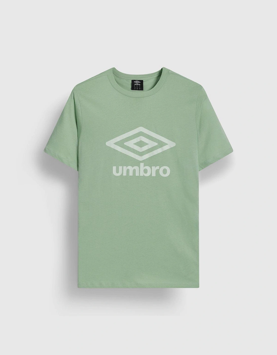 Mens Stacked Logo T-Shirt, 2 of 1