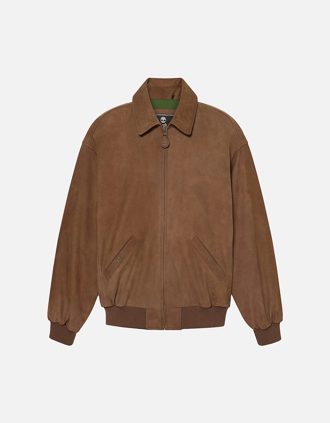 Leather Bomber Jacket Brown, 5 of 4