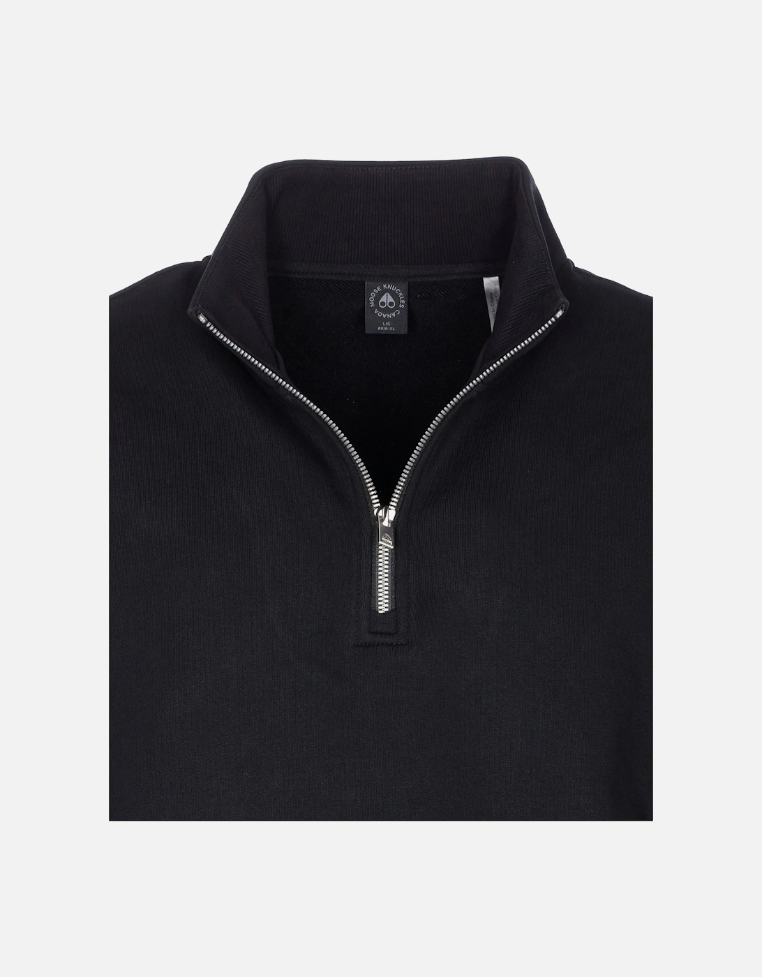Hartsfield 1/4 Zip Sweatshirt Black