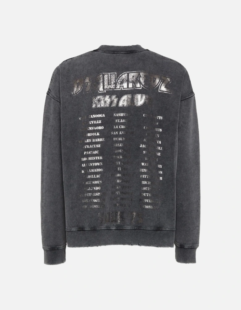 Kiss Sweatshirt Grey