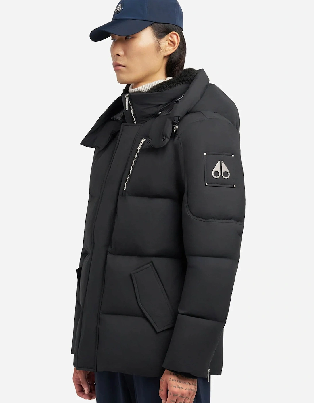 Everest 3Q Down Coat Black