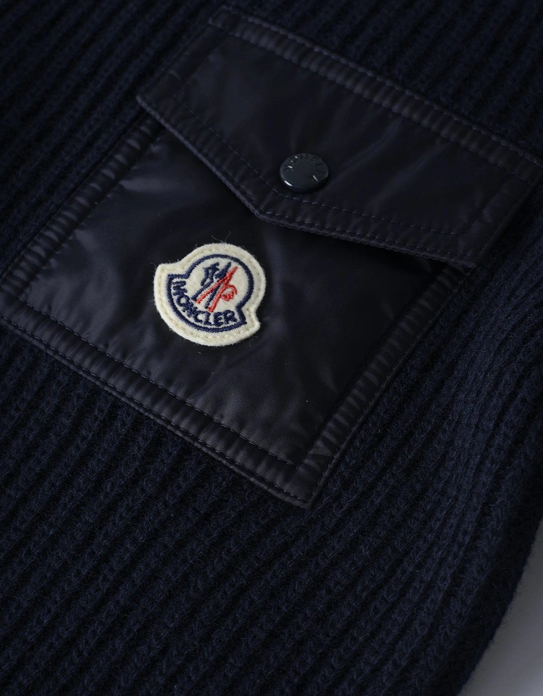 Kids Pocket Detail Sweater Navy