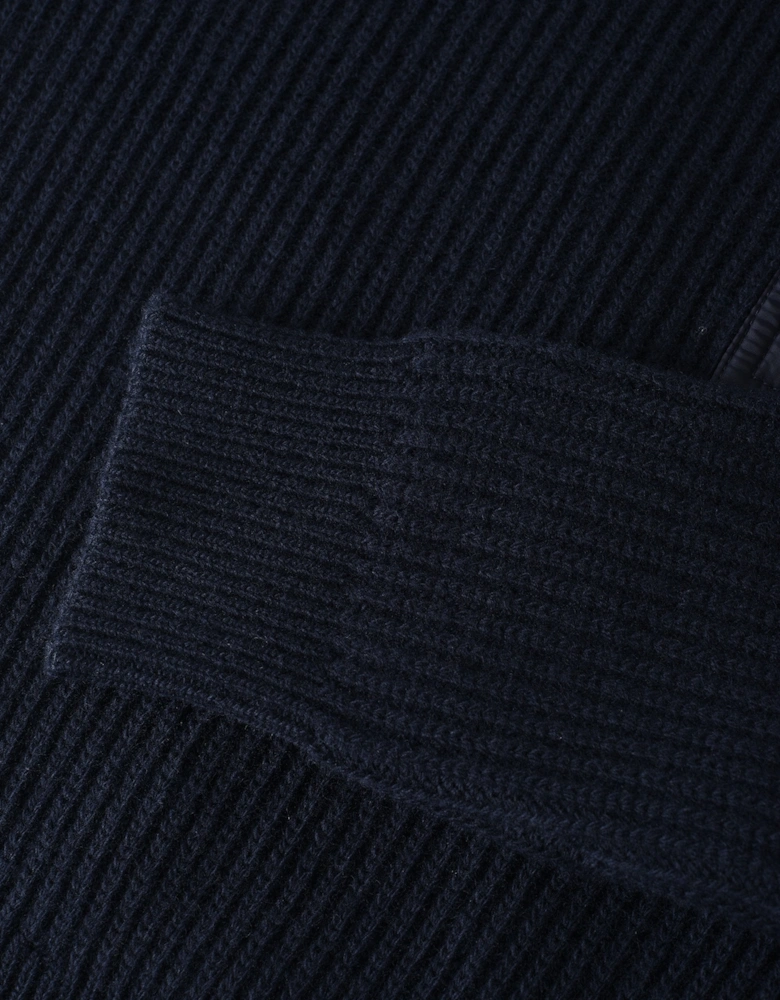 Kids Pocket Detail Sweater Navy