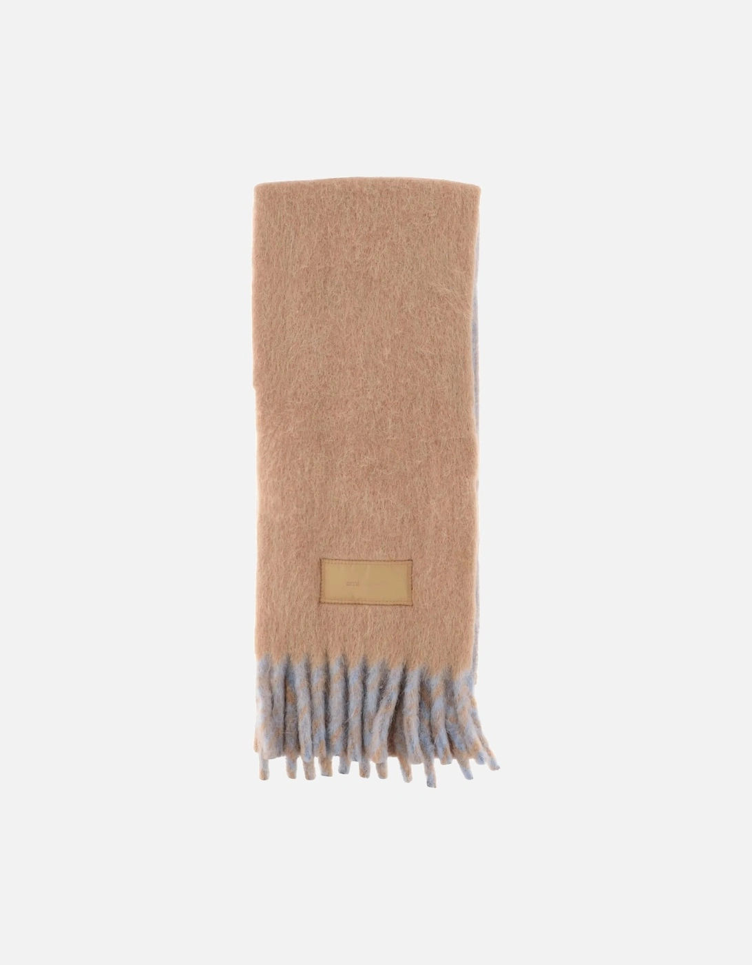 Bicolour Double Face Scarf Beige, 4 of 3