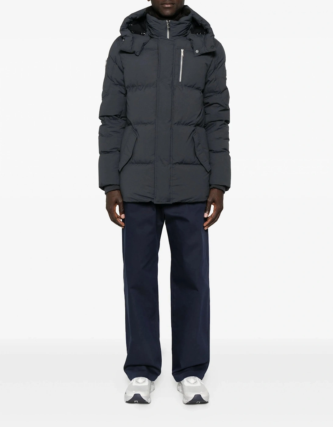 Everest 3Q Down Coat Charcoal