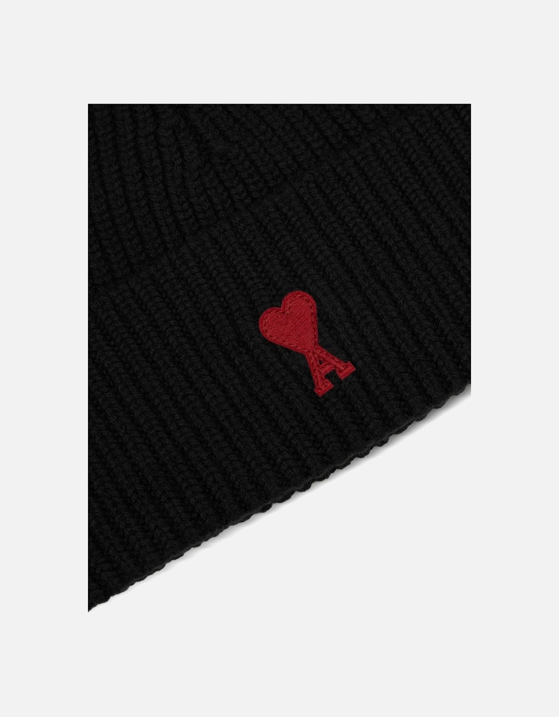 Felted Merino Wool Beanie Black