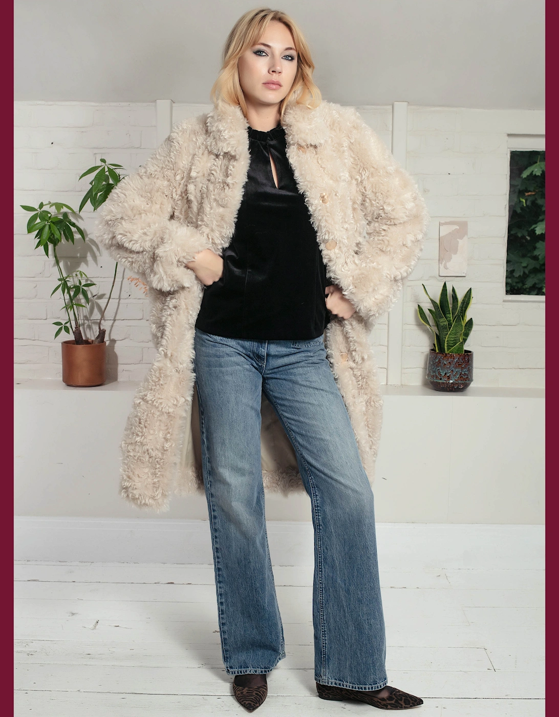 Rowena Shaggy Jacket