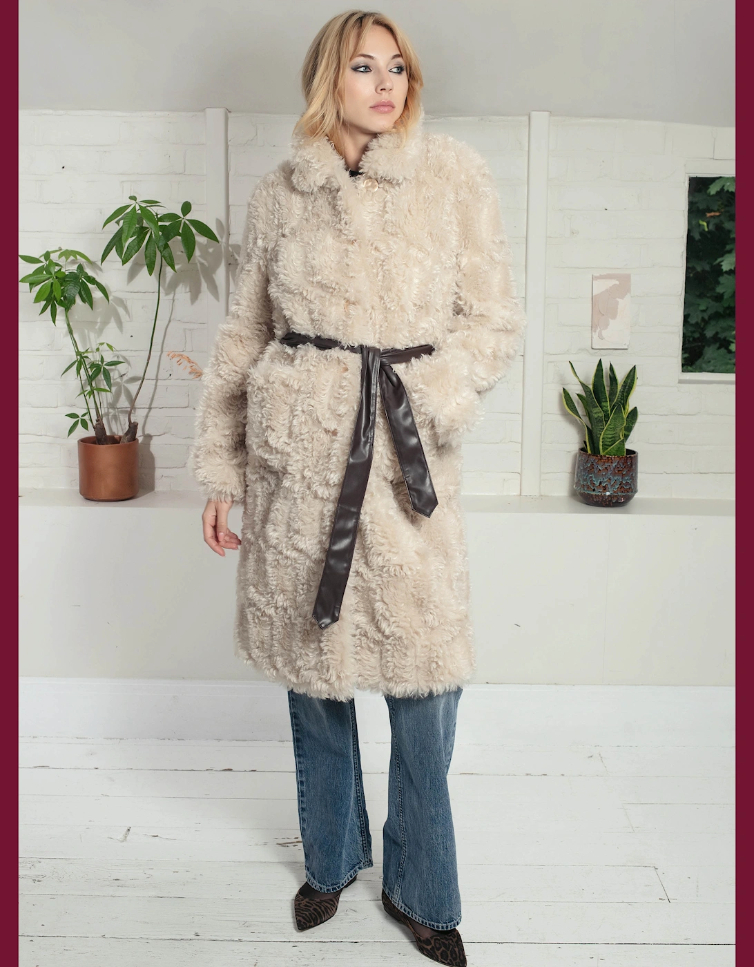 Rowena Shaggy Jacket