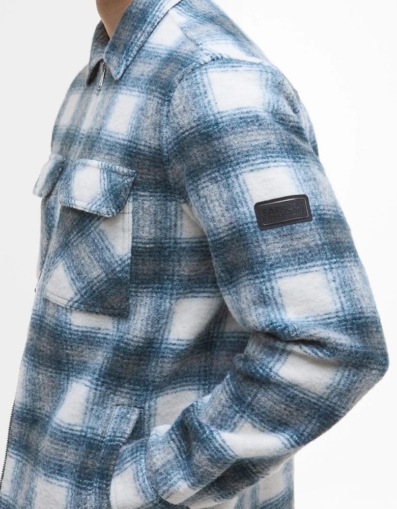 Clayton Fleece Check Overshirt