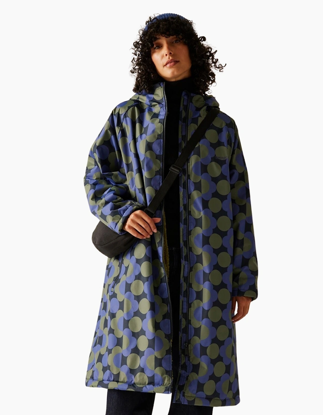 Regatta Womens Orla Kiely Waterproof Fleece Lined Changing Robe, 2 of 1